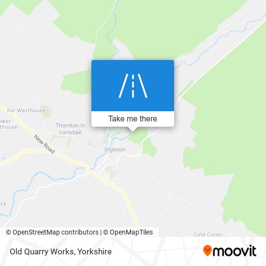 Old Quarry Works map