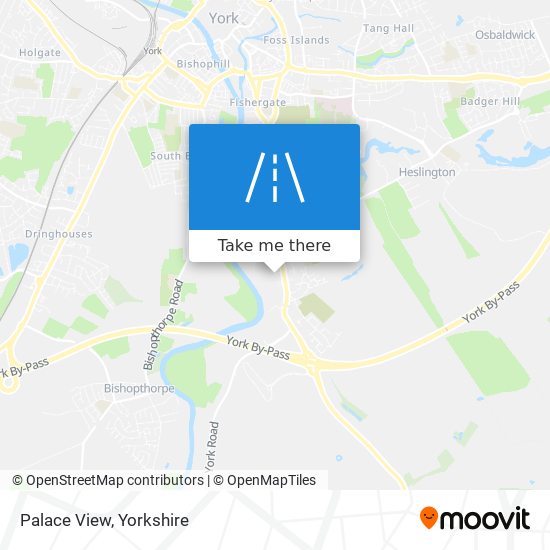 Palace View map