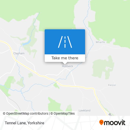 Tennel Lane map
