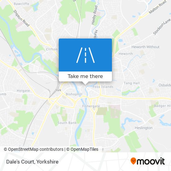 Dale's Court map