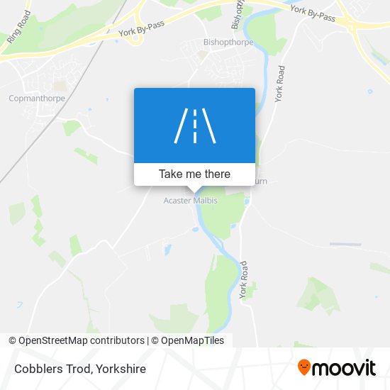 Cobblers Trod map