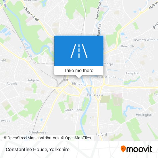 Constantine House map