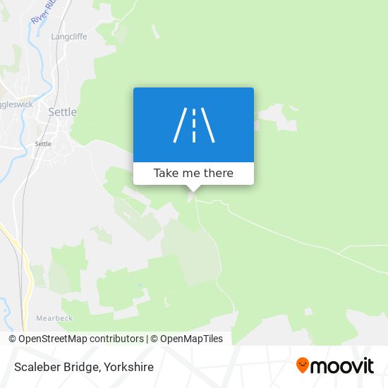 Scaleber Bridge map