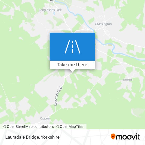 Lauradale Bridge map
