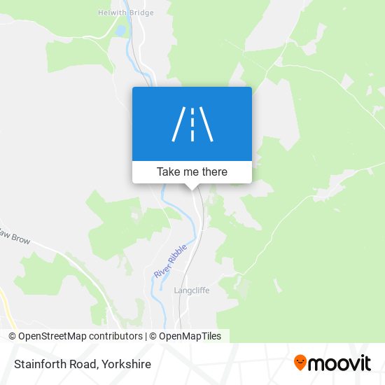 Stainforth Road map