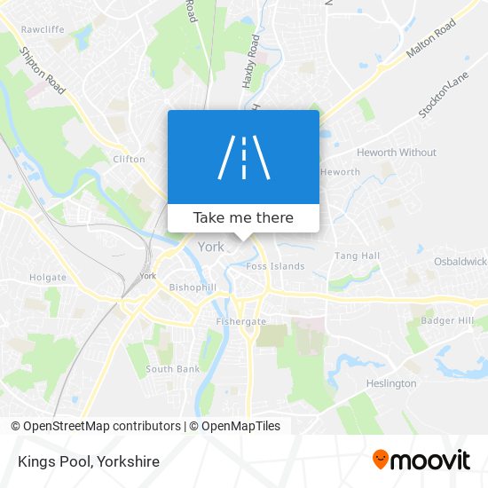 Kings Pool map
