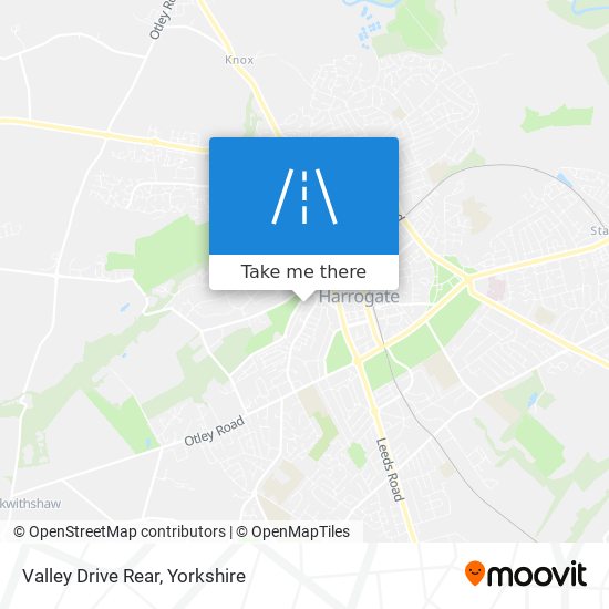 Valley Drive Rear map