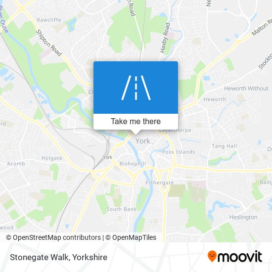 Stonegate Walk map