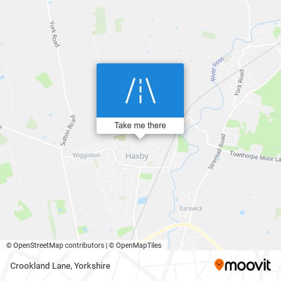 Crookland Lane map