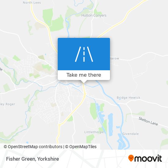 Fisher Green map