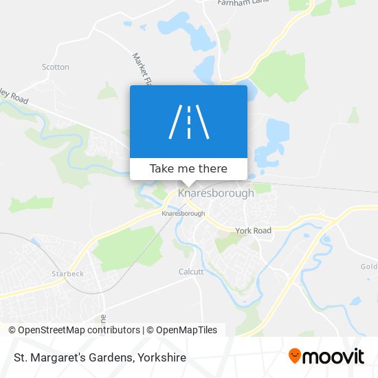 St. Margaret's Gardens map
