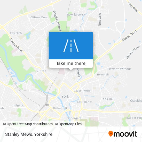 Stanley Mews map