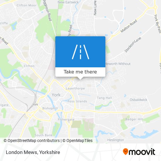 London Mews map