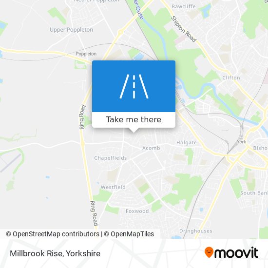 Millbrook Rise map