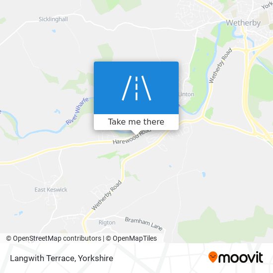 Langwith Terrace map