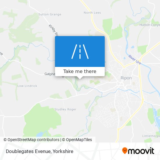 Doublegates Evenue map