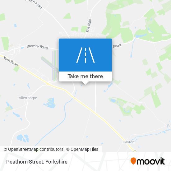 Peathorn Street map