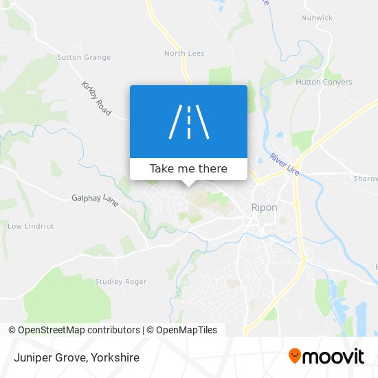 Juniper Grove map
