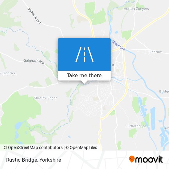 Rustic Bridge map