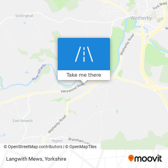 Langwith Mews map