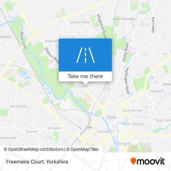 Freemens Court map