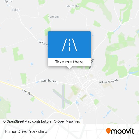 Fisher Drive map