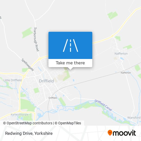 Redwing Drive map
