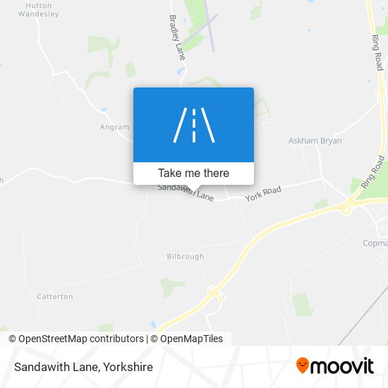 Sandawith Lane map