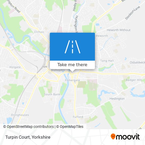Turpin Court map