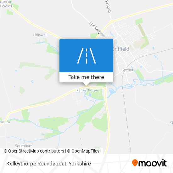 Kelleythorpe Roundabout map