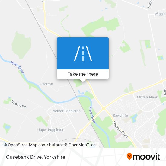 Ousebank Drive map