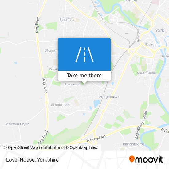 Lovel House map