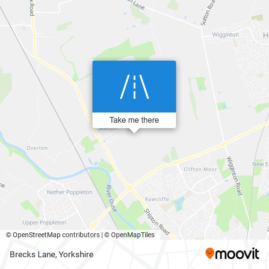 Brecks Lane map
