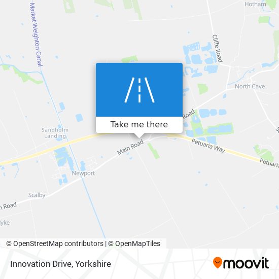 Innovation Drive map
