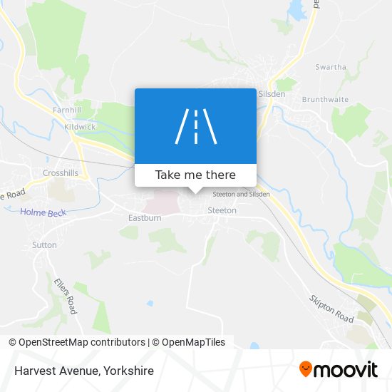 Harvest Avenue map