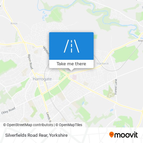 Silverfields Road Rear map