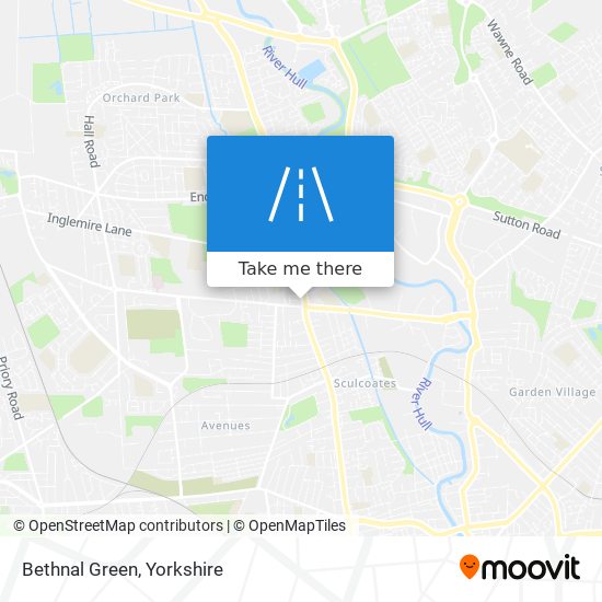 Bethnal Green map