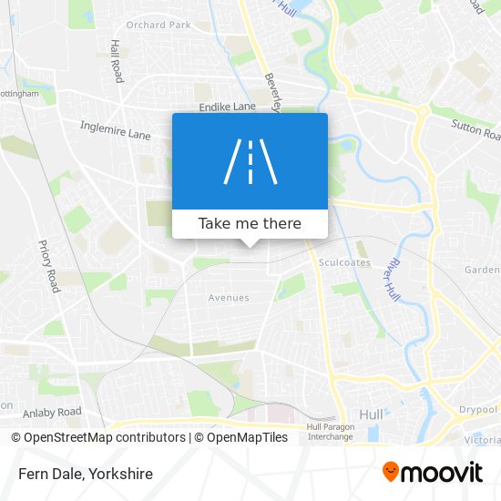Fern Dale map