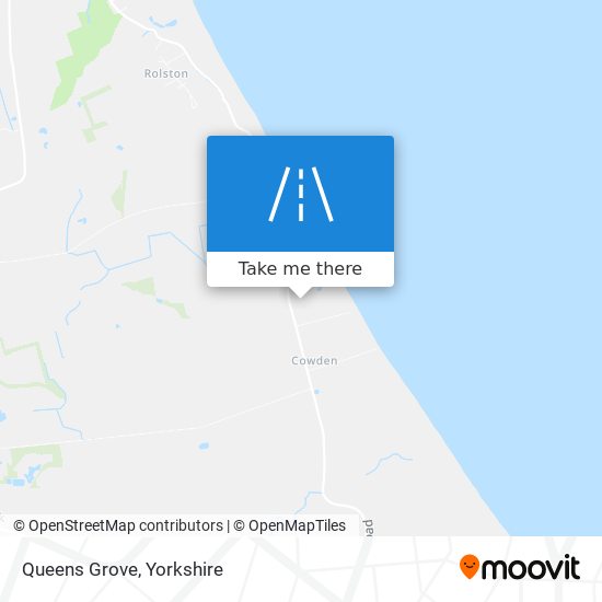 Queens Grove map