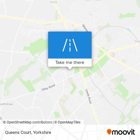 Queens Court map