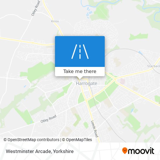 Westminster Arcade map