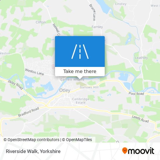 Riverside Walk map