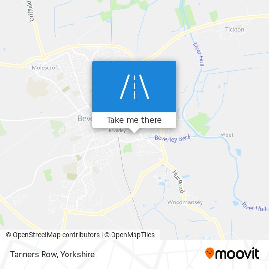 Tanners Row map