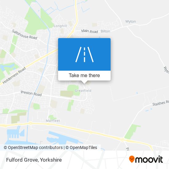 Fulford Grove map