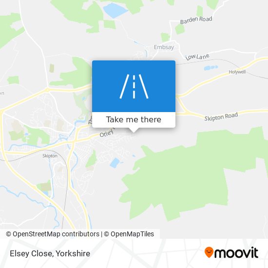 Elsey Close map