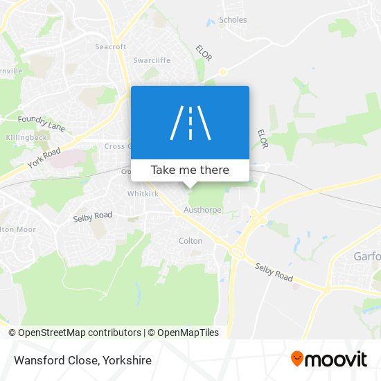 Wansford Close map