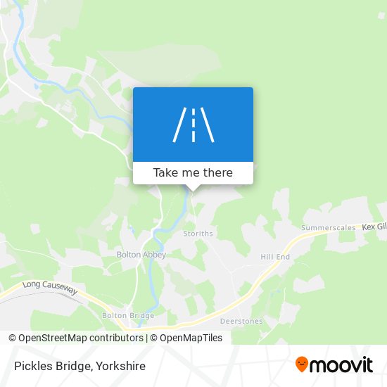 Pickles Bridge map