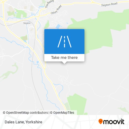 Dales Lane map