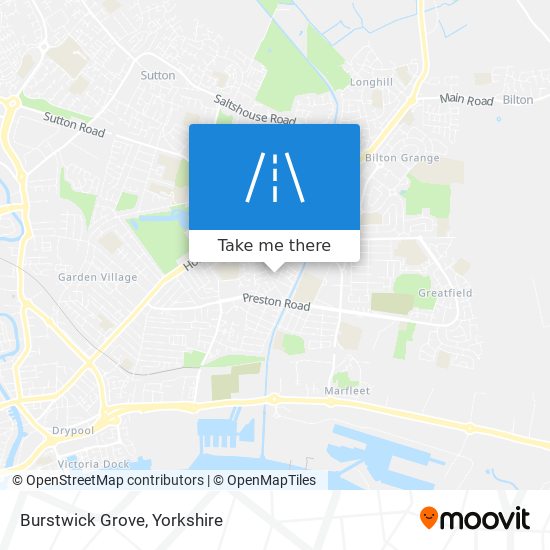 Burstwick Grove map