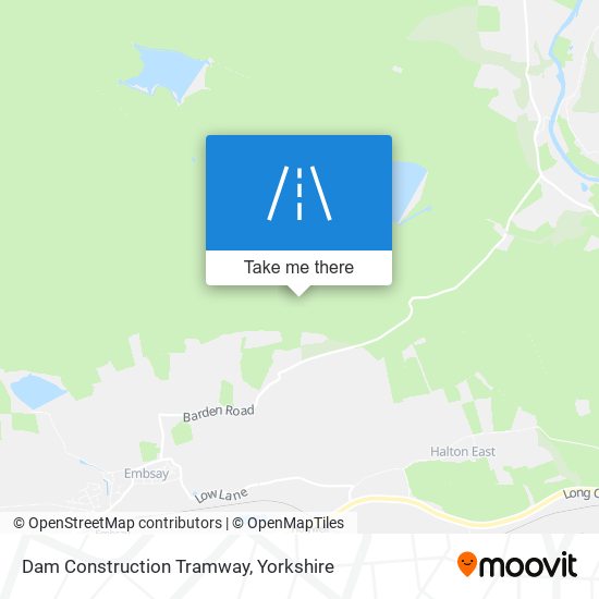 Dam Construction Tramway map